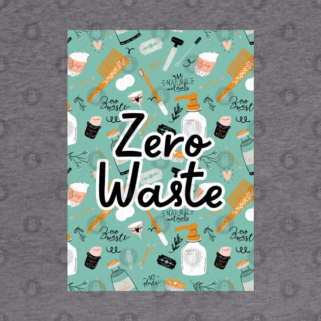 Zero Waste Earth Day in Green by hwprintsco